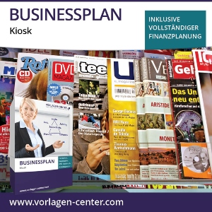 Businessplan-Paket Kiosk | Businessplan, Finanzplanung, Begleitbuch und Zusatzmaterial businessplan-paket-cafe-kaffeebar