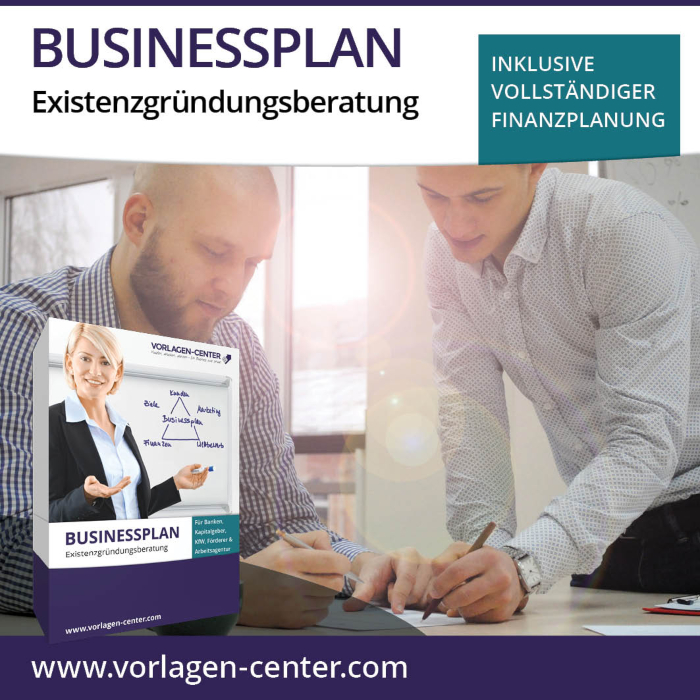 Businessplan-Paket Existenzgründungsberatung - zB eigene Agentur gründen