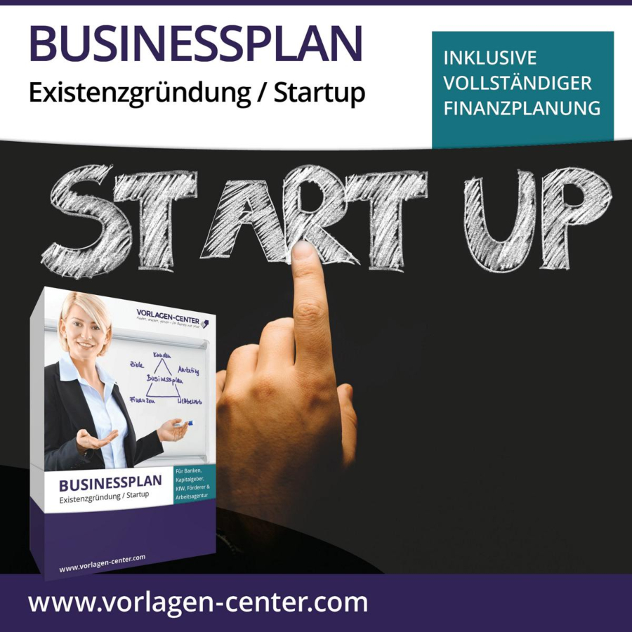 Businessplan-Paket Existenzgründung / Startup