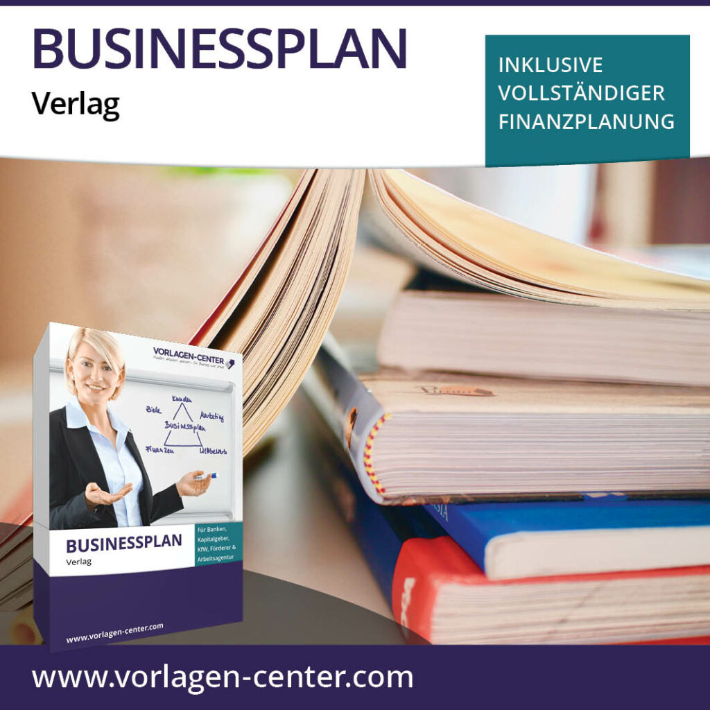 Businessplan-Paket Verlag - Eigenen Verlag gründen