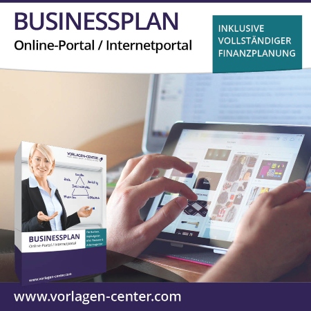 Businessplan-Paket Online-Portal / Internetportal