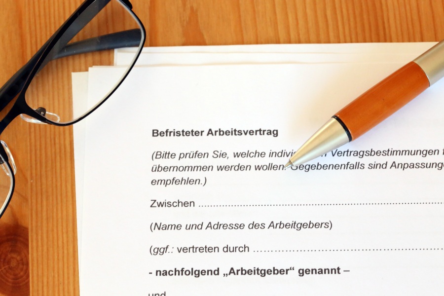 Befristeter Arbeitsvertrag