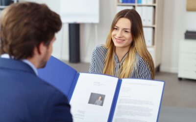 Das Deckblatt der Bewerbung