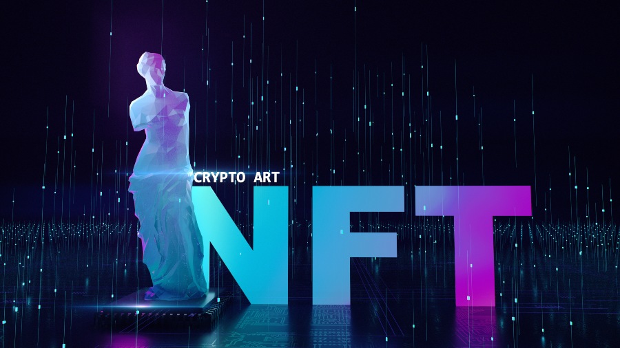 NFTs (Non Fungible Tokens) sind im Internet der letzte Schrei - aber wie lange noch? NFT Symbolbild