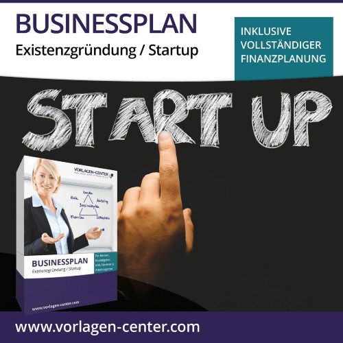 Businessplan-Paket Existenzgründung / Startup - Kapitalbedarfsplan erstellen