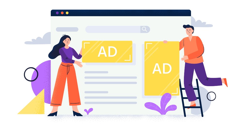 Welche Marketing-Maßnahmen führen die Konkurrenten durch? Symbolbild für Online-Werbung - Wettbewerbsanalyse und Konkurrenzanalyse