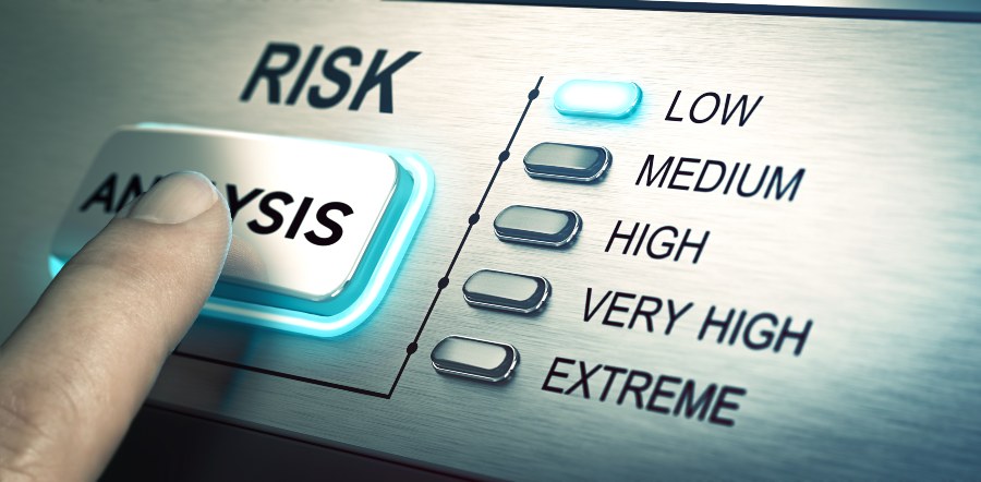 Risk Analysis. Symbolbild, Risiko Analyse - Chancen und Risiken eines Unternehmens erkennen