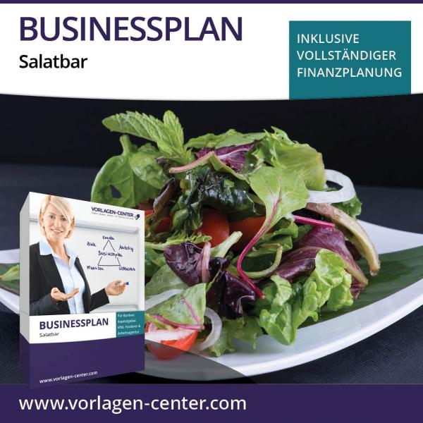 Businessplan-Paket Salatbar