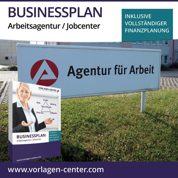 Businessplan-Paket Arbeitsagentur / Jobcenter