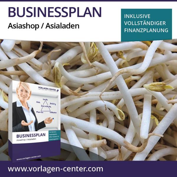 Businessplan-Paket Asiashop / Asialaden