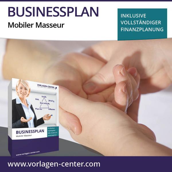 Businessplan-Paket Mobiler Masseur