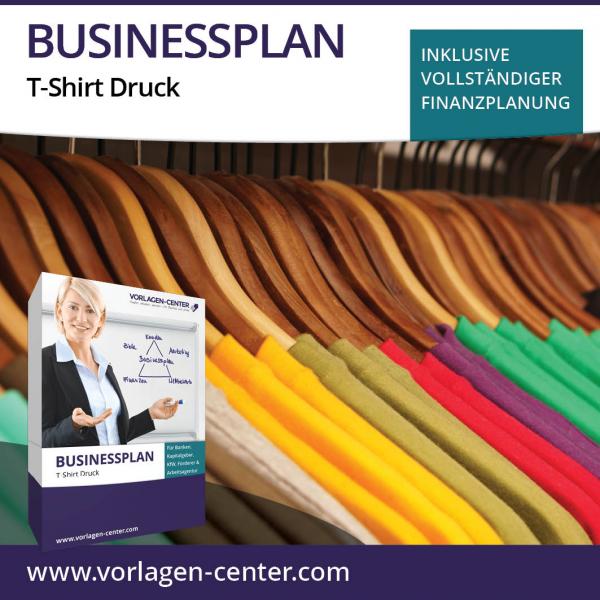 Businessplan-Paket T-Shirt Druck