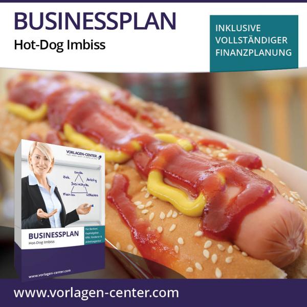 Businessplan-Paket Hot-Dog Imbiss