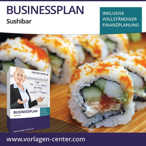 Businessplan-Paket Sushibar