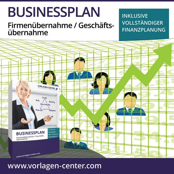 Businessplan-Paket Firmenübernahme / Geschäftsübernahme
