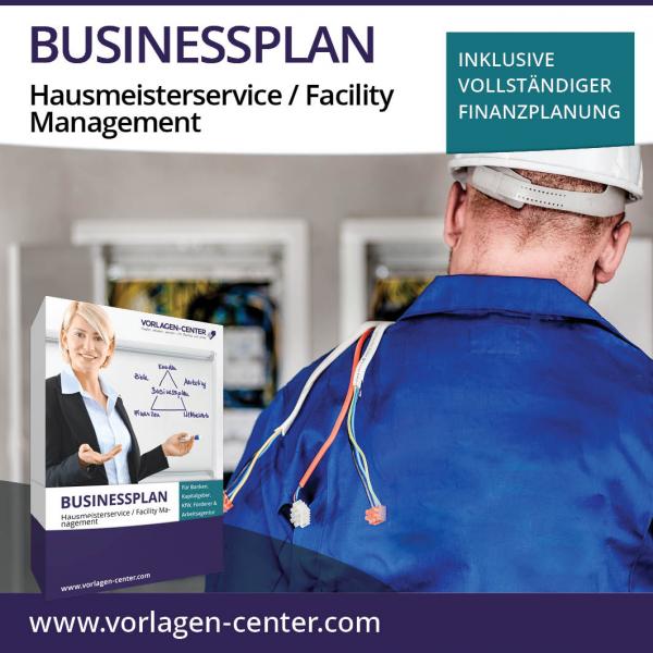 Businessplan-Paket Hausmeisterservice / Facility Management