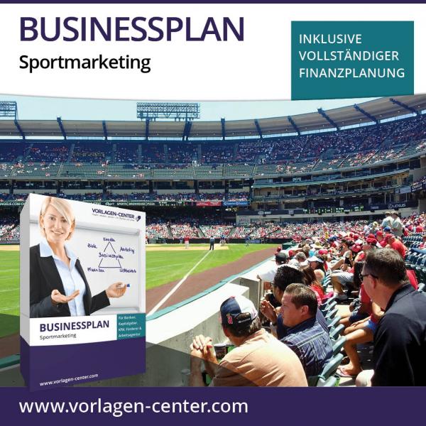 Businessplan-Paket Sportmarketing