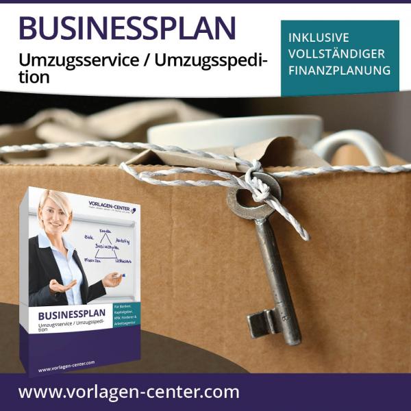 Businessplan-Paket Umzugsservice / Umzugsspedition