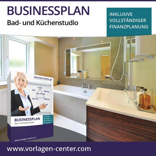 Businessplan-Paket Bad- und Küchenstudio