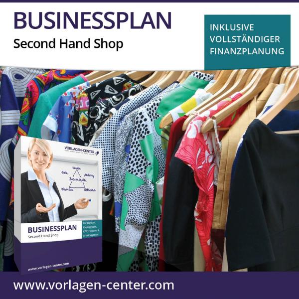 Businessplan-Paket Second Hand Shop