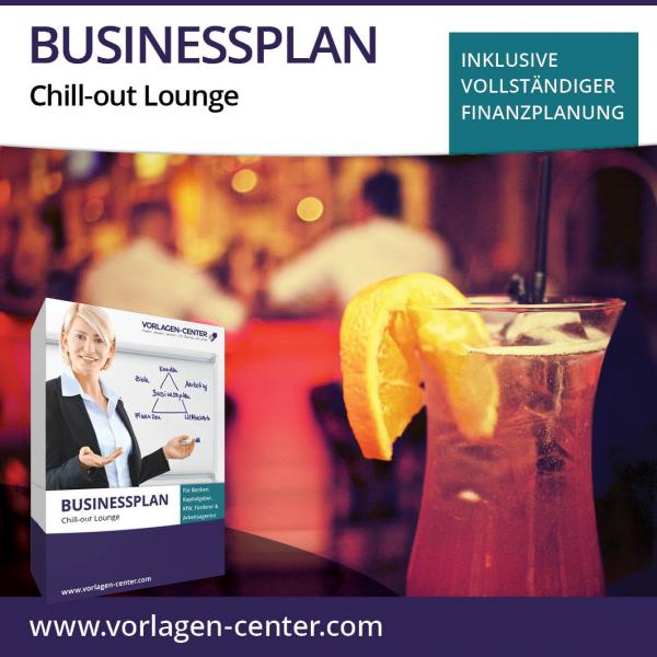 Businessplan-Paket Chill-out Lounge