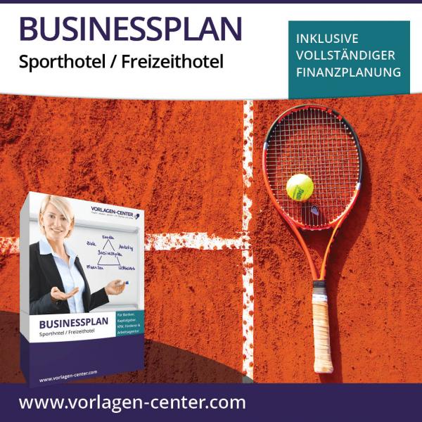 Businessplan-Paket Sporthotel / Freizeithotel