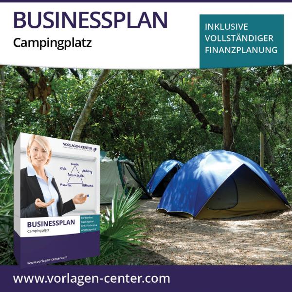 Businessplan-Paket Campingplatz