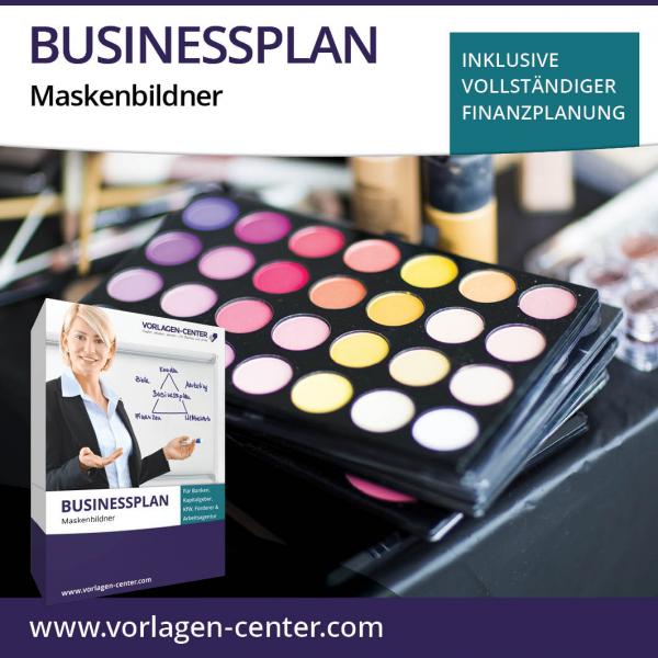 Businessplan-Paket Maskenbildner