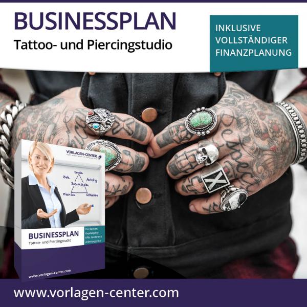 Businessplan-Paket Tattoo- und Piercingstudio