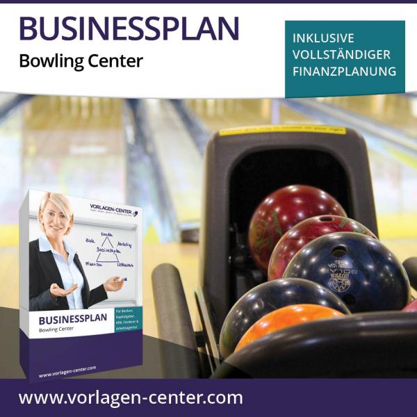 Businessplan-Paket Bowling Center