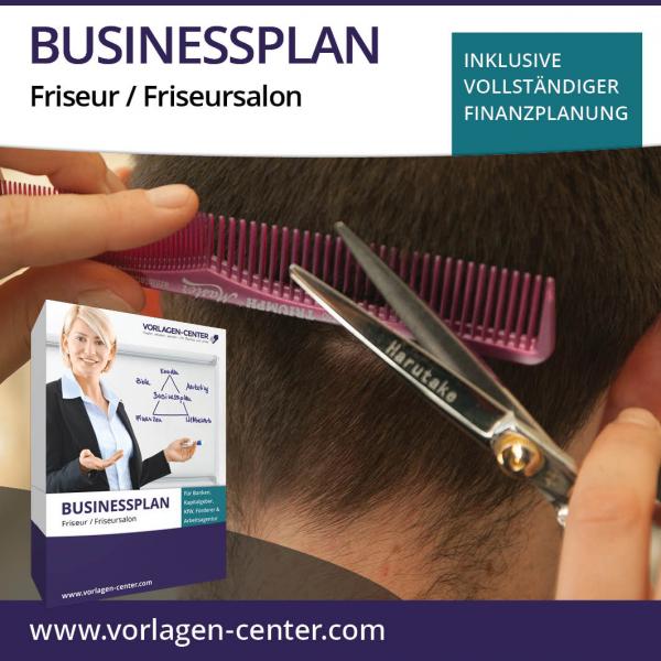 Businessplan-Paket Friseur / Friseursalon