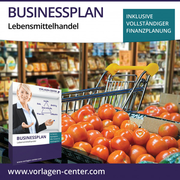 Businessplan-Paket Lebensmittelhandel