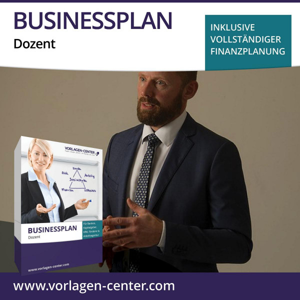 Businessplan-Paket Dozent