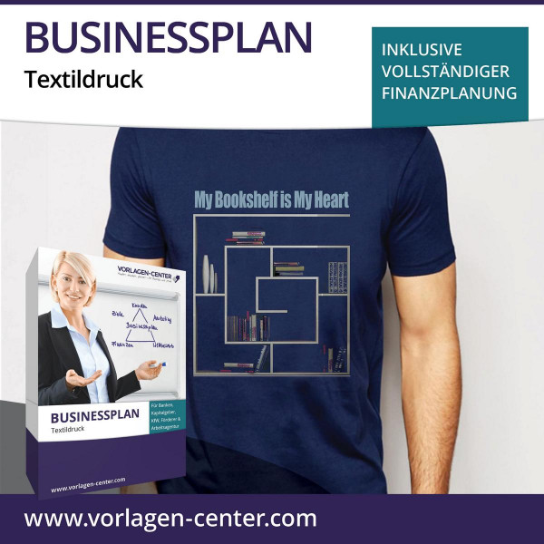 Businessplan-Paket Textildruck
