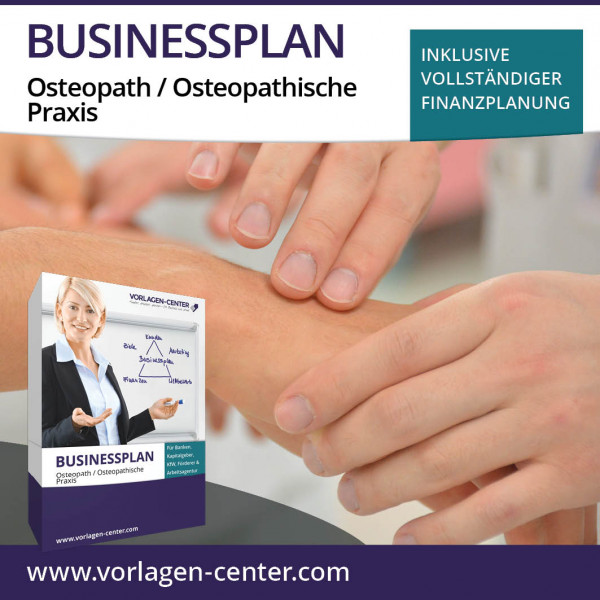 Businessplan-Paket Osteopath / Osteopathische Praxis