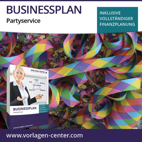 Businessplan-Paket Partyservice