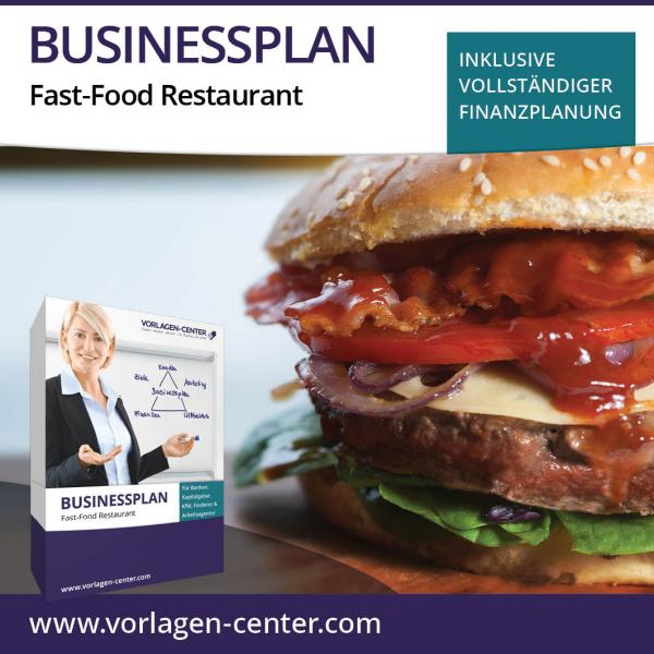 Businessplan-Paket Fast-Food Restaurant