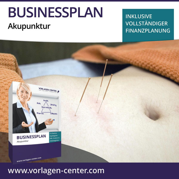 Businessplan-Paket Akupunktur