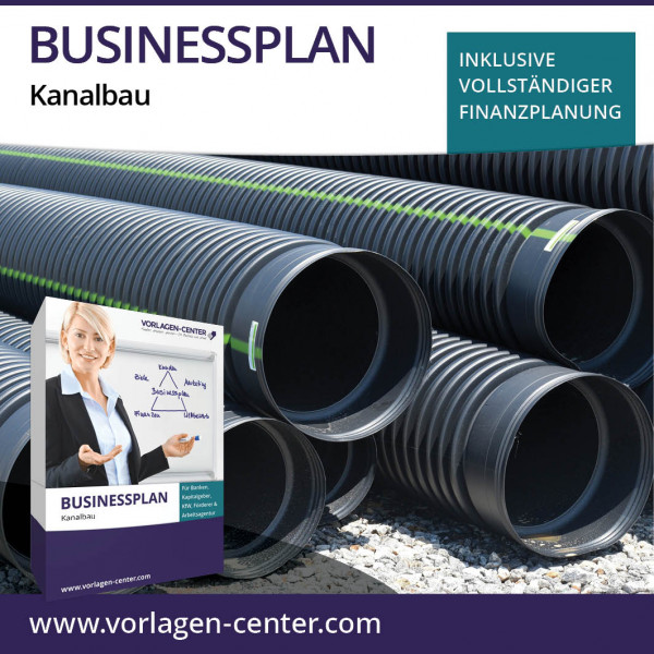 Businessplan-Paket Kanalbau