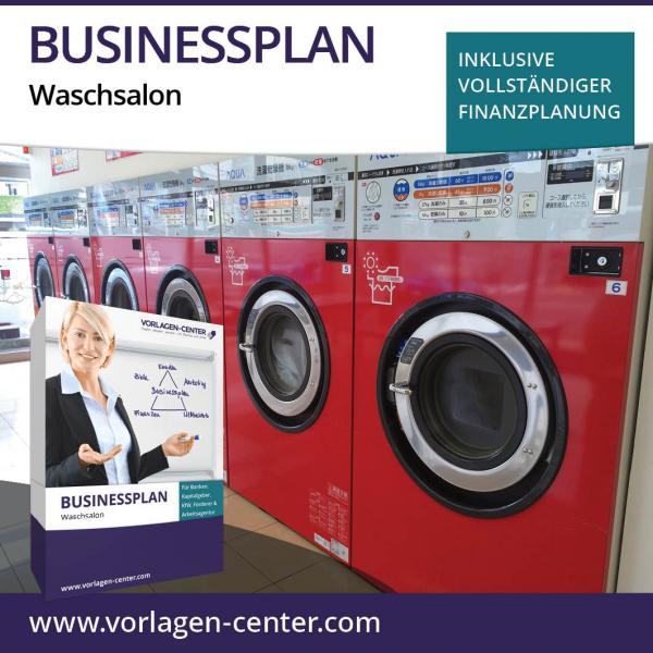 Businessplan-Paket Waschsalon