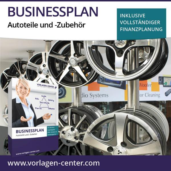 Businessplan-Paket Autoteile und -Zubehör