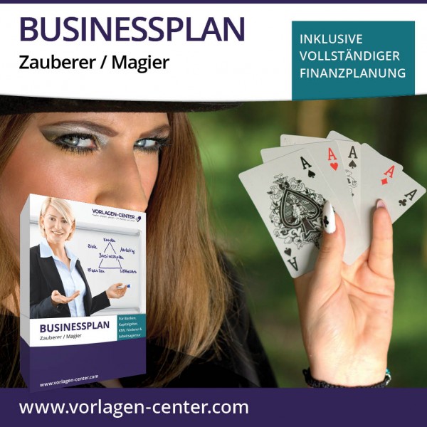 Businessplan-Paket Zauberer / Magier