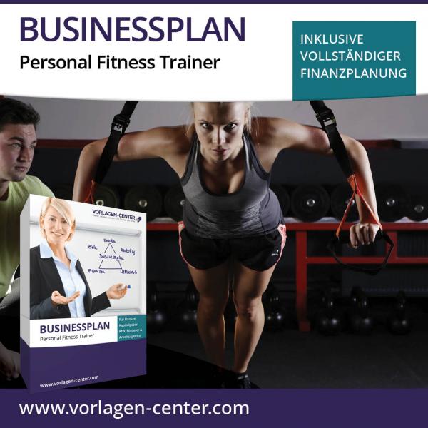 Businessplan-Paket Personal Fitness Trainer