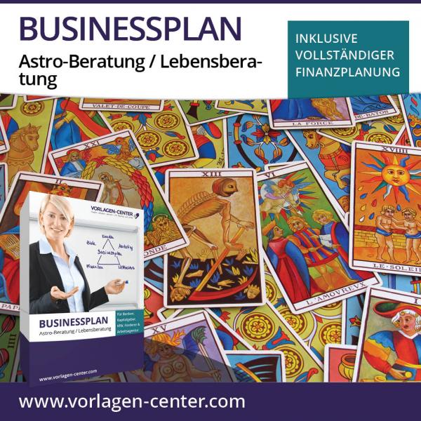 Businessplan-Paket Astro-Beratung / Lebensberatung