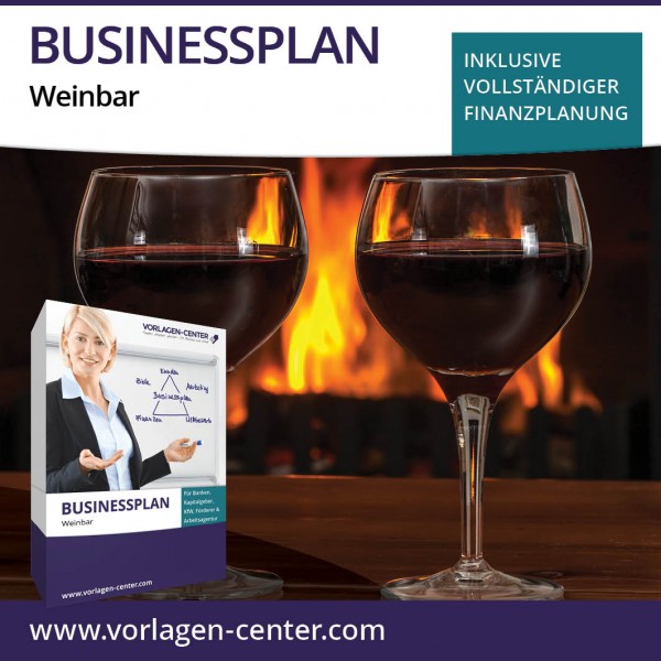 Businessplan-Paket Weinbar