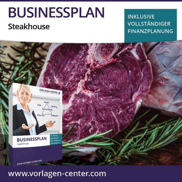 Businessplan-Paket Steakhouse