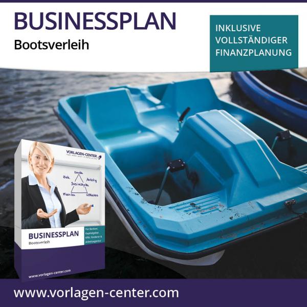 Businessplan-Paket Bootsverleih