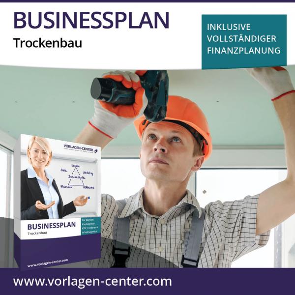 Businessplan-Paket Trockenbau